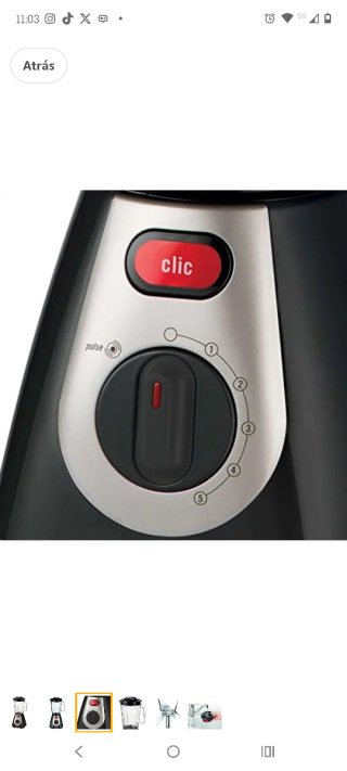 Batidora Moulinex Faciclic Maxi Cristal 600W
