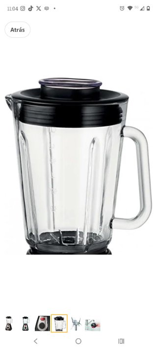 Batidora Moulinex Faciclic Maxi Cristal 600W