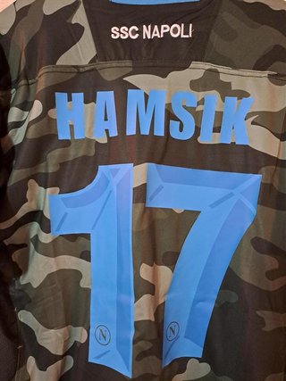 maglia Hamsik Napoli militare calcio tg. L macron