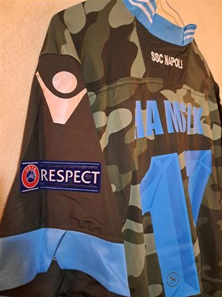 maglia Hamsik Napoli militare calcio tg. L macron