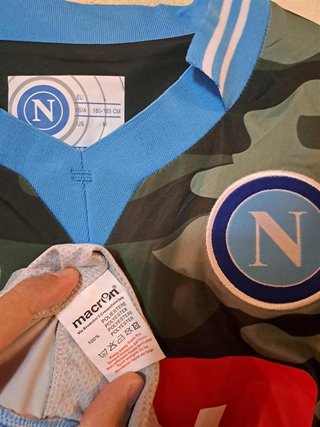 maglia Hamsik Napoli militare calcio tg. L macron