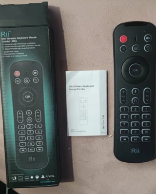 Mando Rii Mini Teclado Ratón Air Mouse MX6
