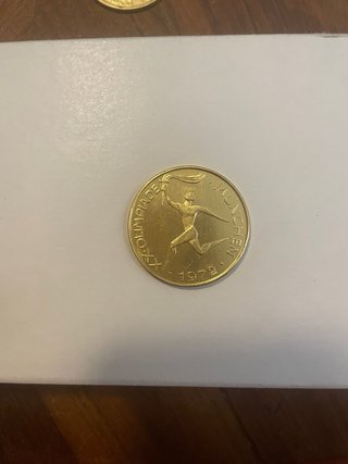 3 Medaglie Olimpiadi Monaco 1972 Dorate