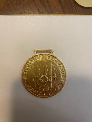 3 Medaglie Olimpiadi Monaco 1972 Dorate
