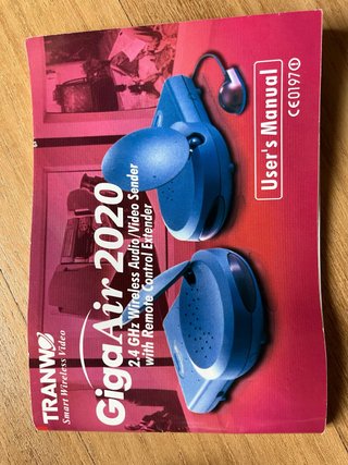 Trasmettitore Audio/Video Wireless Tranwo Giga Air