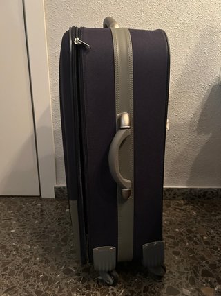 Maleta Tango azul y gris