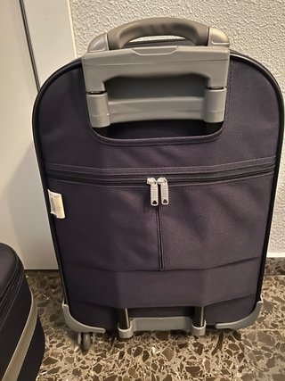 Maleta Tango azul y gris
