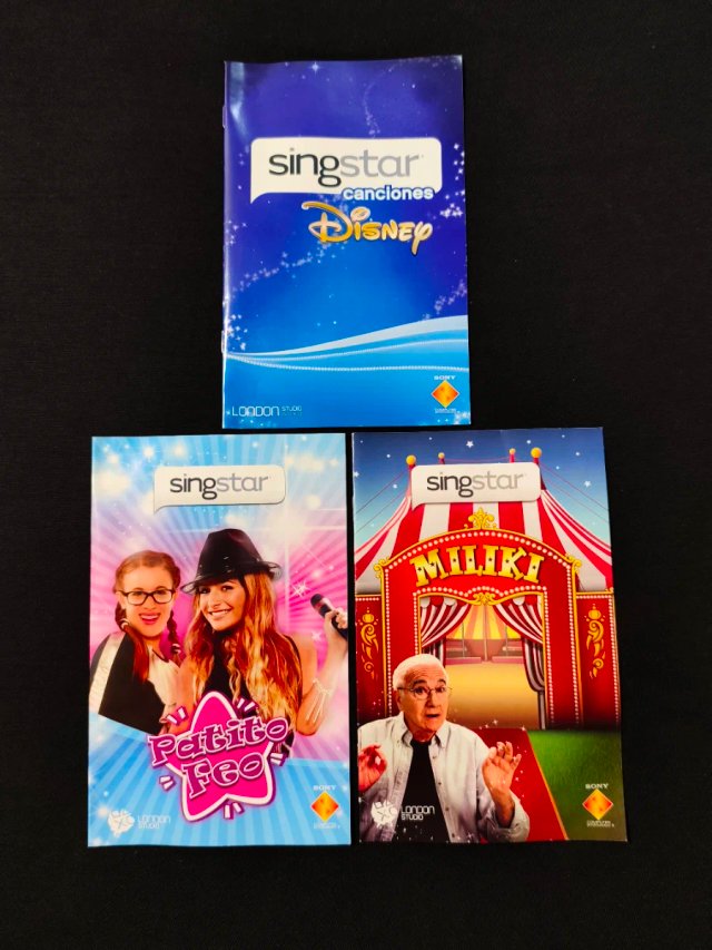 Lote SingStar Infantil. PlayStation 2.