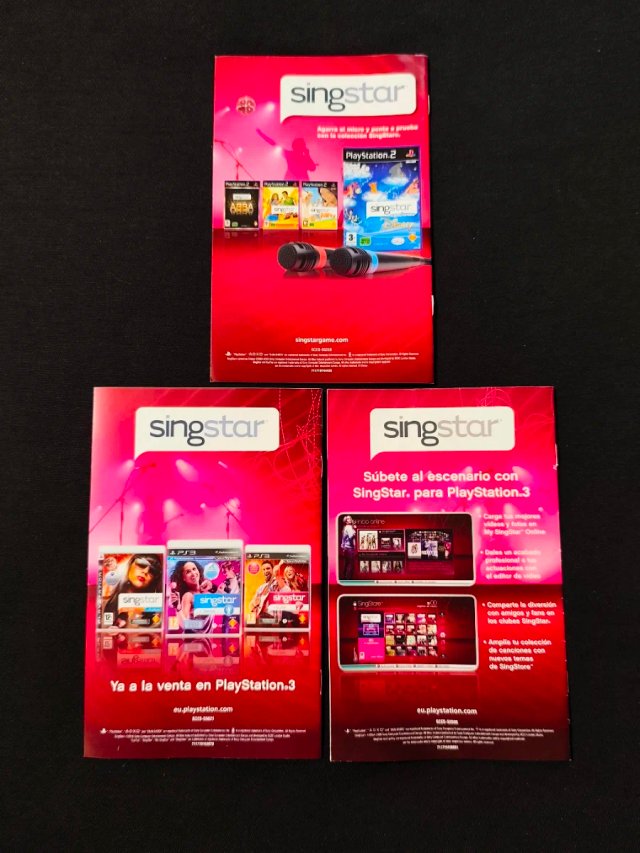 Lote SingStar Infantil. PlayStation 2.
