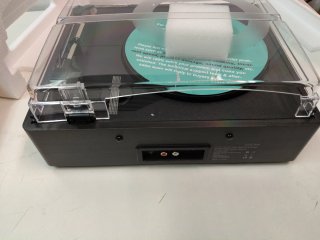 Tocadiscos Vinilo Vintage con Altavoz