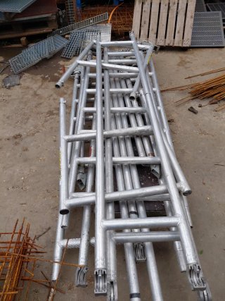 Andamio de aluminio profesional completo