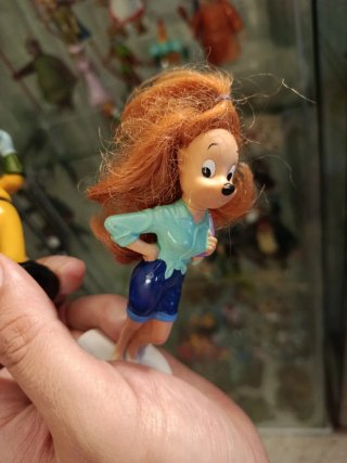 Figuras Goofy y Chica Disney