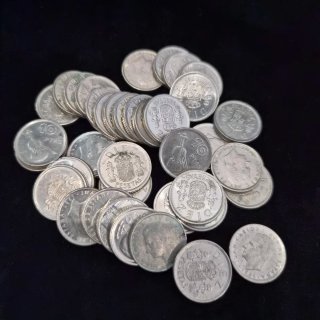 Lote 38 monedas 10 pesetas Juan Carlos I