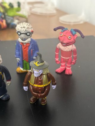 Lote 5 Figuras PVC Los Lunnis