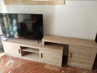 Mueble de salón modular madera