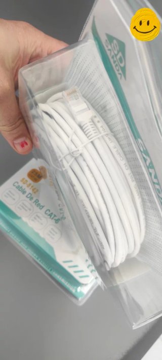 Cable de Red  CAT-6 25M a ESTRENAR