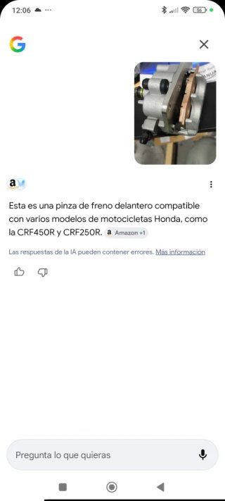 Pinzas de Freno Delanteras