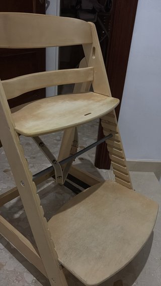Silla evolutiva madera