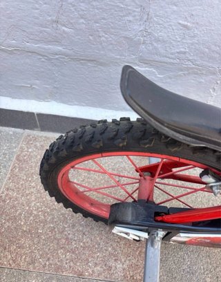 Bicicleta infantil Cars Roja