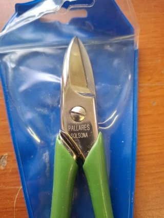 TIJERAS ELECTRICISTA PALLARES SOLSONA 15CM NUEVAS