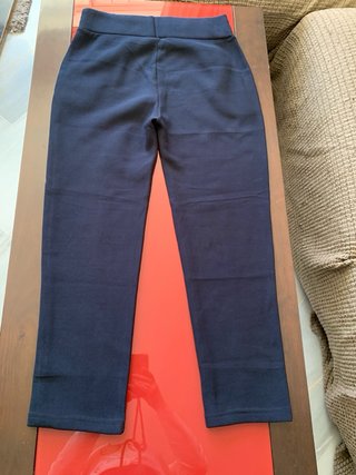 Pantalones pitillo térmicos azul marino