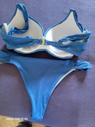 Bikini azul completo xl