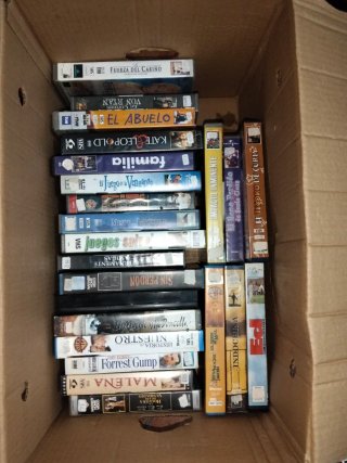 Película VHS hackers piratas informáticos