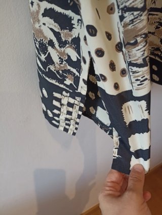 Camisa vintage estampada T.60 El Corte Inglés