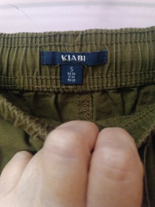 Pantalón corto  verde militar Talla S