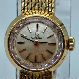 Reloj de Oro 18K, Cuerda, Omega, 29,34gr