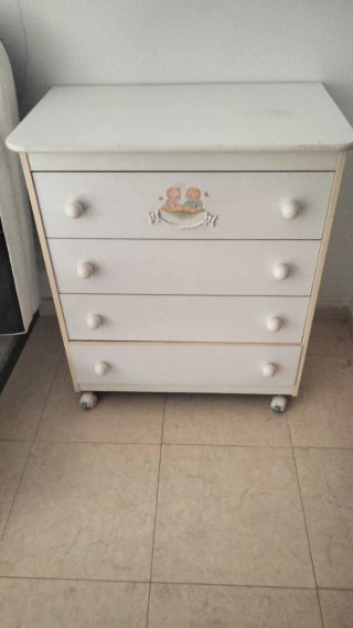 Cajonera bañera bebé