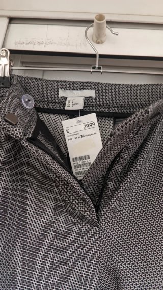Pantalón vestir H&M gris T3