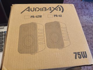Equipo HiFi Bluetooth AUDIBAX + Altavoces