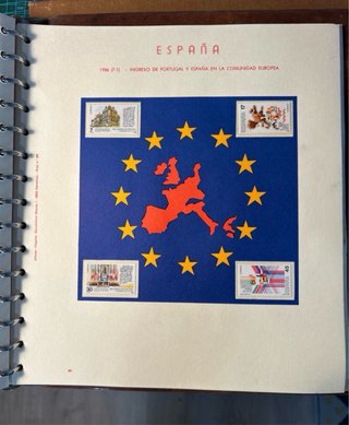 Colección Sellos España Álbumes Completos