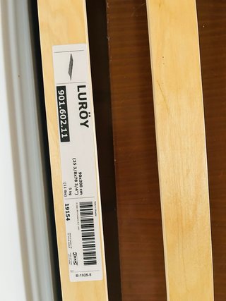 Cama 90 Ikea Blanca Madera