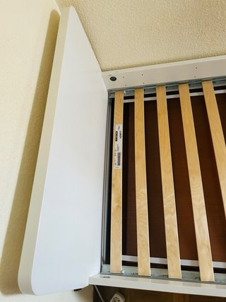 Cama 90 Ikea Blanca Madera