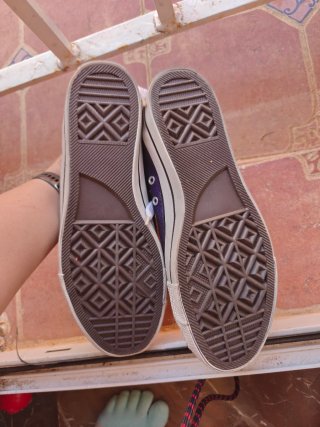 Zapatillas moradas Inside talla 40