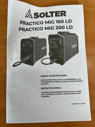 Soldadora Solter Practico Mig 160