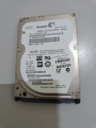 Disco Duro Seagate 320GB SATA 2.5