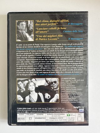 La Ragazza sul Ponte DVD Ed. Italiana