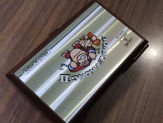 Nintendo DONKEY KONG II game & watch multi screen