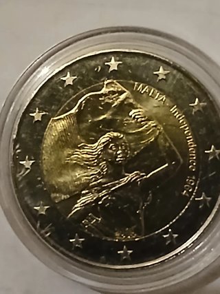 Malta 2014 Independence 2 Euro Coin
