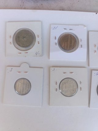 Lote Monedas España: República y Estado Español