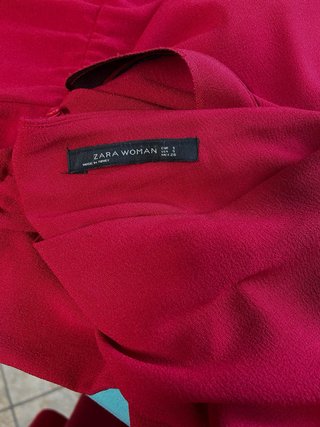 Mono ZARA Rojo Talla S