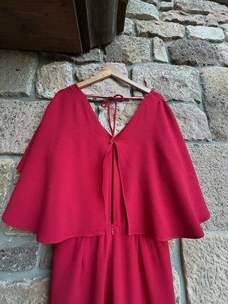 Mono ZARA Rojo Talla S