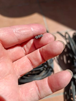 Lote Cable teléfono negro