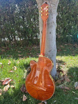 Gretsch Broadkaster JR Flame Okoume Guitarra