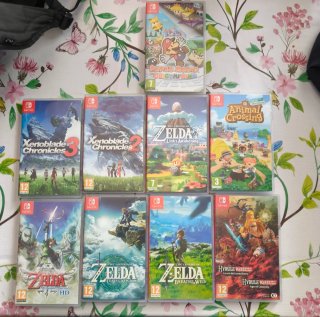 Pack 9 Juegos Nintendo Switch