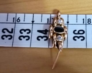 Pendiente suelto oro 18k