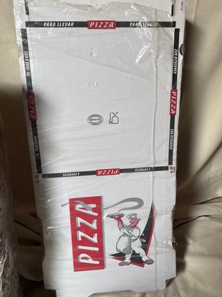 Scatole per pizza in cartone e plastica